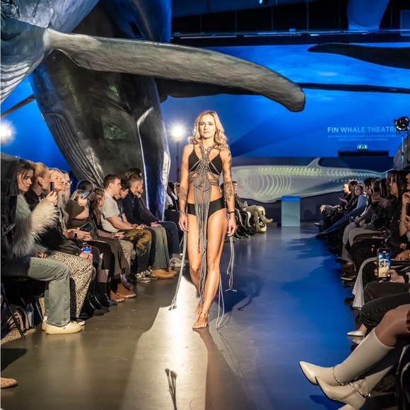 Handmade Macramé Rope Dress - Picture 14 of 15